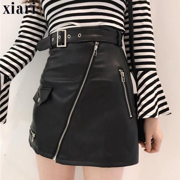 skirts 2021 solid vintage a-line faux leather skirt black high waist metal zip fashion pu women elegant mini
skirts 2021 solid vintage a-line faux leather skirt black high waist metal zip fashion pu women elegant mini