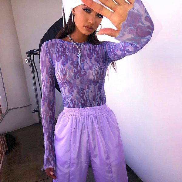 women's t-shirt autumn women mesh neon fire print long sleeve crop tshirt 2021 winter streetwear t shirt female gothic punk clothes, White
women's t-shirt autumn women mesh neon fire print long sleeve crop tshirt 2021 winter streetwear t shirt female gothic punk clothes, White
