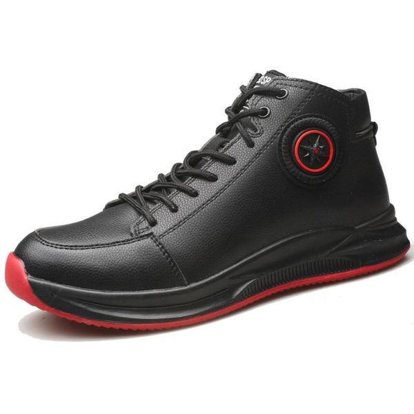 men winter safety work boots shoes anti-smashing steel toe cap safety ankle boots indestructible work shoes men1, Black
men winter safety work boots shoes anti-smashing steel toe cap safety ankle boots indestructible work shoes men1, Black