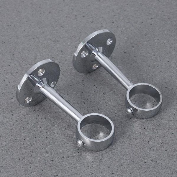 2pcs hanging rod wardrobe rail holder wardrobe tube support bracket clothes hanging rod holder - 25mm
2pcs hanging rod wardrobe rail holder wardrobe tube support bracket clothes hanging rod holder - 25mm