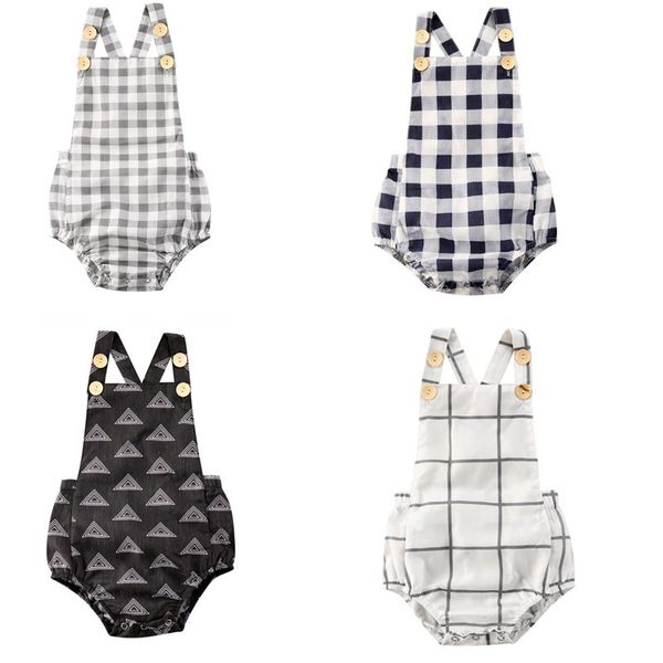 0-24m newborn baby girl checked sleeveless overall ruffle jumpsuit bodysuit outfit clothes, White
0-24m newborn baby girl checked sleeveless overall ruffle jumpsuit bodysuit outfit clothes, White