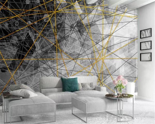 wallpapers 3d modern wallpaper three-dimensional messy line geometry figure custom hd living room bedroom
wallpapers 3d modern wallpaper three-dimensional messy line geometry figure custom hd living room bedroom