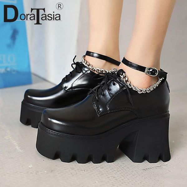 dress shoes doratasia design ladies platform spring pumps chunky high heels chain women punk gothic street woman, Black
dress shoes doratasia design ladies platform spring pumps chunky high heels chain women punk gothic street woman, Black