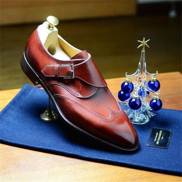 new men red pu business dress monk shoes classic retro single button low heel casual banquet suitable for wedding bridegroom dh378, Black
new men red pu business dress monk shoes classic retro single button low heel casual banquet suitable for wedding bridegroom dh378, Black