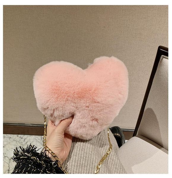 evening bags fashion lovely plush heart-shaped bag women's love handbag chain peach heart
evening bags fashion lovely plush heart-shaped bag women's love handbag chain peach heart