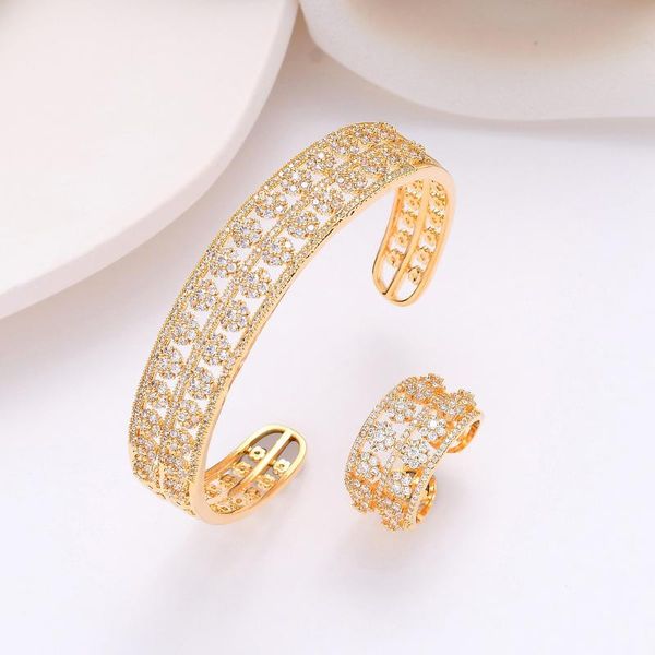 earrings & necklace women's bracelet ring 2pcs set zircon flower design hollow out exquisite jewelry accessory sweet gift, Silver
earrings & necklace women's bracelet ring 2pcs set zircon flower design hollow out exquisite jewelry accessory sweet gift, Silver