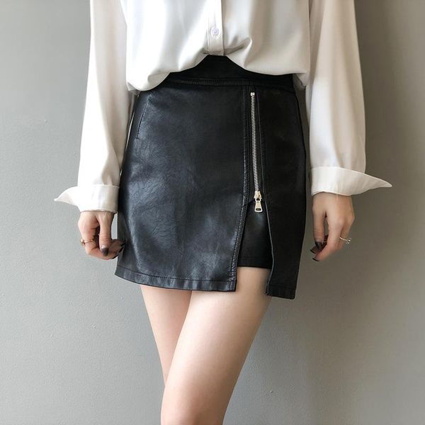 skirts 2021 autumn black pu leather skirt women high waist bodycon surplice wrap office ladies asymmetrical club party
skirts 2021 autumn black pu leather skirt women high waist bodycon surplice wrap office ladies asymmetrical club party