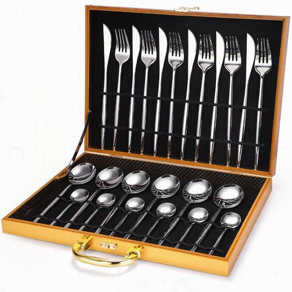 home kitchen tableware stainless steel cutlery dinner set spoon and fork stainless steel cutlery complete set of 24 pcs
home kitchen tableware stainless steel cutlery dinner set spoon and fork stainless steel cutlery complete set of 24 pcs