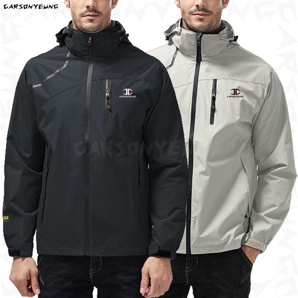 men's jackets mens outdoor hiking waterproof hooded windbreaker coat men 2021 autumn casual jacke ski suit mountaineering wear, Black;brown
men's jackets mens outdoor hiking waterproof hooded windbreaker coat men 2021 autumn casual jacke ski suit mountaineering wear, Black;brown