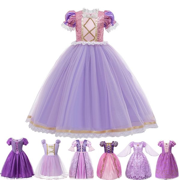 girls princess tangled dress sequins fancy cosplay costume for kids purple luxury ball gown halloween birthday party vestido 210303, Red;yellow
girls princess tangled dress sequins fancy cosplay costume for kids purple luxury ball gown halloween birthday party vestido 210303, Red;yellow