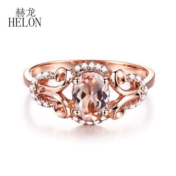 cluster rings helon solid 14k rose gold flawless oval 7x5mm natural morganite diamond fine gemstone luxurious engagement wedding ring, Golden;silver
cluster rings helon solid 14k rose gold flawless oval 7x5mm natural morganite diamond fine gemstone luxurious engagement wedding ring, Golden;silver
