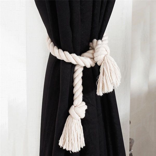 curtain buckle tie rope cotton and linen hand-woven back fixing clip home decoration accessories other decor
curtain buckle tie rope cotton and linen hand-woven back fixing clip home decoration accessories other decor