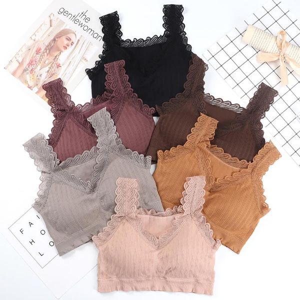 women lace no steel ring sports bra underwear sling back vest lady lingerie sports gather fitness underwear a20, White;black
women lace no steel ring sports bra underwear sling back vest lady lingerie sports gather fitness underwear a20, White;black