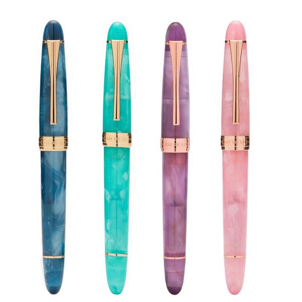 fountain pens kaigelu 356 resin pen ef/f/m nib with golden clip beautiful colours writing gift ink for office business home
fountain pens kaigelu 356 resin pen ef/f/m nib with golden clip beautiful colours writing gift ink for office business home
