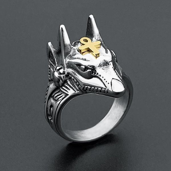wedding rings 316l stainless steel women simple gold color anubis grim reaper wolf ring men hip hop jewelry bijoux femme, Slivery;golden
wedding rings 316l stainless steel women simple gold color anubis grim reaper wolf ring men hip hop jewelry bijoux femme, Slivery;golden