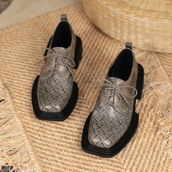 Shoes for Women Fashion Genuin Leather Cross Tied Chunky Heels 2021 Spring New Office Lady Thick Heels Pumps Lady Shoes Woman, Gray
Shoes for Women Fashion Genuin Leather Cross Tied Chunky Heels 2021 Spring New Office Lady Thick Heels Pumps Lady Shoes Woman, Gray