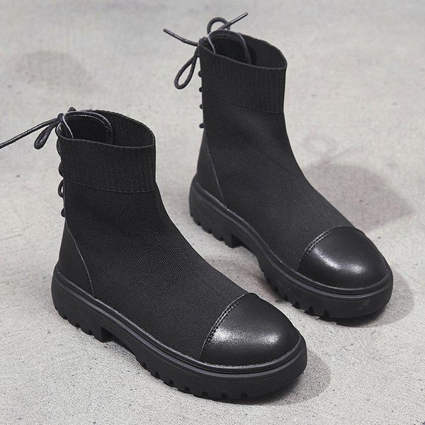 boots 2021 women cross-tied ankle motorcycle casual shoes fashion woman autumn winter, Black
boots 2021 women cross-tied ankle motorcycle casual shoes fashion woman autumn winter, Black