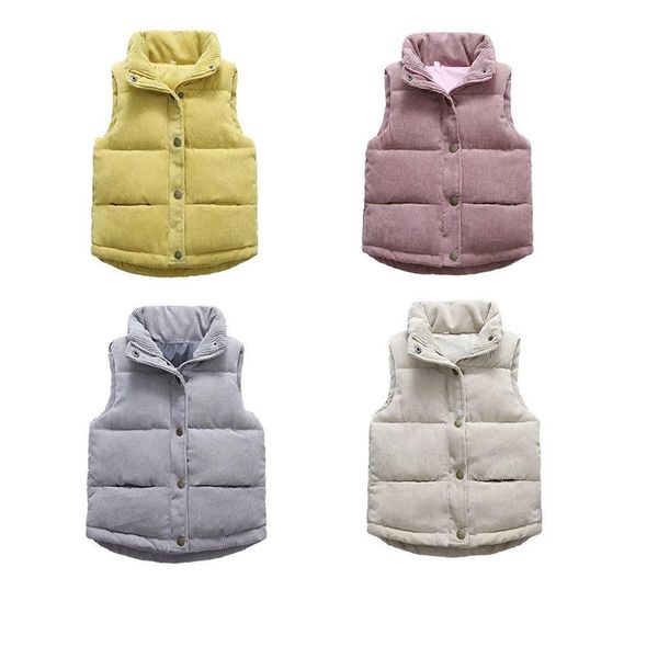 trousers children's vest autumn and winter middle small students boys girls quilted corduroy warm cotton coat, Blue
trousers children's vest autumn and winter middle small students boys girls quilted corduroy warm cotton coat, Blue