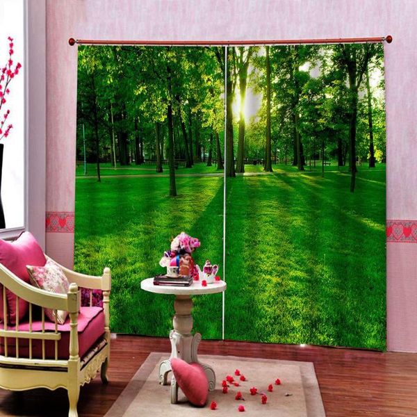 curtain & drapes park lawn green tree scenery large window polyester fabric for living room bed blackout indoor decor sets
curtain & drapes park lawn green tree scenery large window polyester fabric for living room bed blackout indoor decor sets