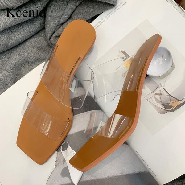 kcenid summer clear pvc square toe ladies shoes transparent crystal round ball heel slippers women sandals fashion new design, Black
kcenid summer clear pvc square toe ladies shoes transparent crystal round ball heel slippers women sandals fashion new design, Black