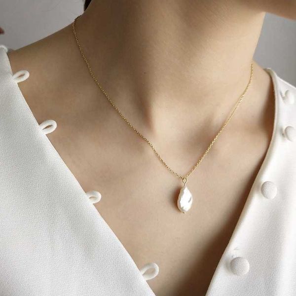 designer necklace louleur 925 sterling silver baroque pearl pendants simple design wild elegant charm for women jewelry
designer necklace louleur 925 sterling silver baroque pearl pendants simple design wild elegant charm for women jewelry