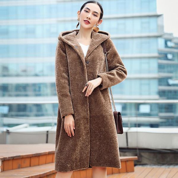 women's fur & faux casual 2021 sheep shearling jackets real wool coat long winter jacket women hooded plus size 5xl 6xl ot1788, Black
women's fur & faux casual 2021 sheep shearling jackets real wool coat long winter jacket women hooded plus size 5xl 6xl ot1788, Black