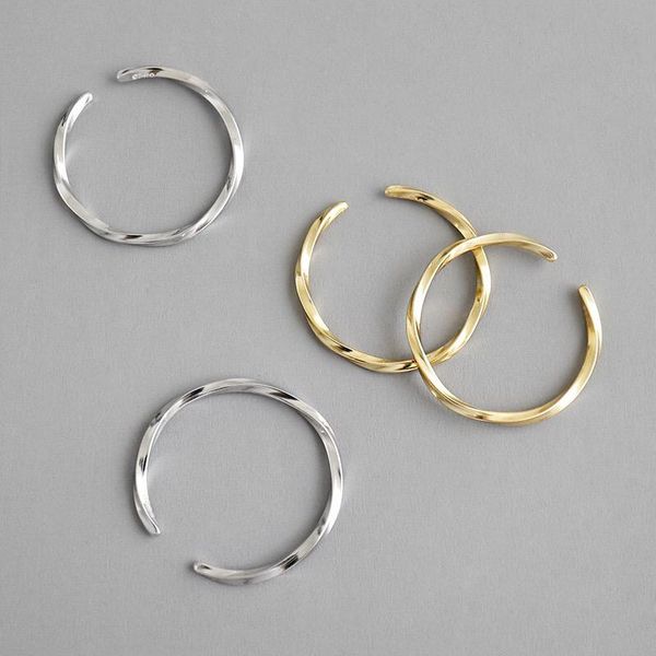 cluster rings 100% real pure 925 sterling silver ring fashion simple double twist fine thin little finger for women jewelry, Golden;silver
cluster rings 100% real pure 925 sterling silver ring fashion simple double twist fine thin little finger for women jewelry, Golden;silver