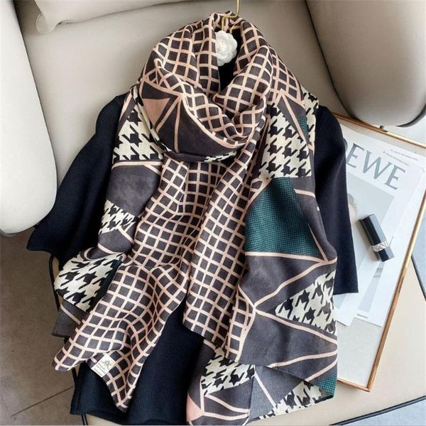 scarves cotton feeling hijab scarf women plaid shawl fashion wrap neck head spring winter warm bufand pashmina bandana, Blue;gray
scarves cotton feeling hijab scarf women plaid shawl fashion wrap neck head spring winter warm bufand pashmina bandana, Blue;gray