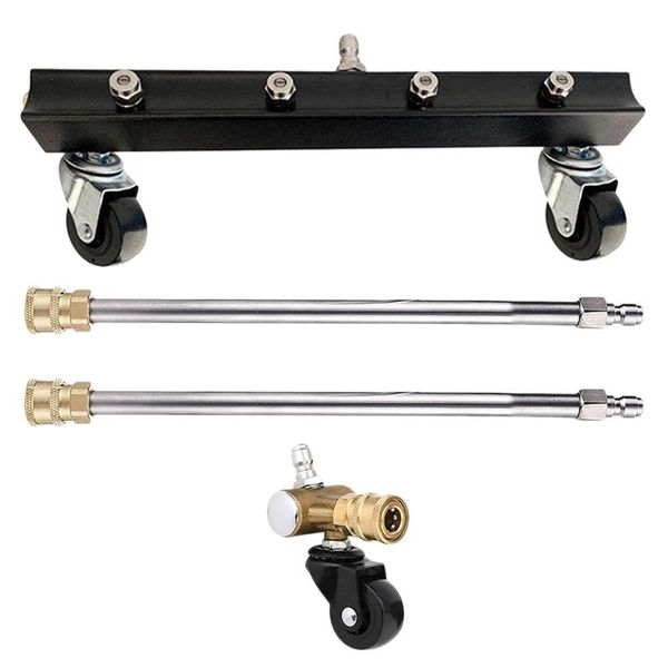 water gun & snow foam lance 13 inch pressure washer undercarriage cleaner 4000 psi car cleaning tool with 2 extension wands and swivel wheel
water gun & snow foam lance 13 inch pressure washer undercarriage cleaner 4000 psi car cleaning tool with 2 extension wands and swivel wheel