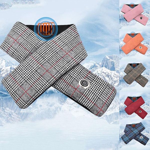 scarves retro plaid scarf with neck heating pad 2021 warm winter heated wrap for men women 3 gear temperature bandana, Blue;gray
scarves retro plaid scarf with neck heating pad 2021 warm winter heated wrap for men women 3 gear temperature bandana, Blue;gray