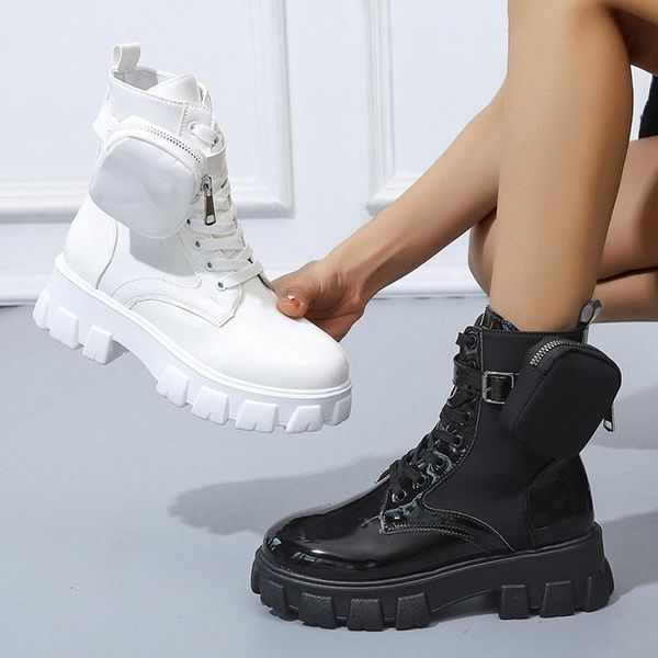 boots ladies ankle females autumn design thick bottom platform round toe lace up british fashion snow shoes plus size 43, Black
boots ladies ankle females autumn design thick bottom platform round toe lace up british fashion snow shoes plus size 43, Black