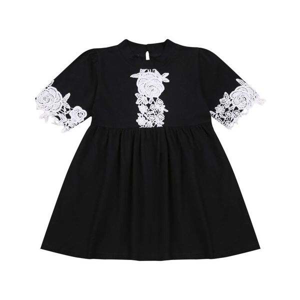 girl's dresses elegant mid rise short sleeve cotton dress, simple round neck solid color dress with lace decoration for summer, Red;yellow
girl's dresses elegant mid rise short sleeve cotton dress, simple round neck solid color dress with lace decoration for summer, Red;yellow