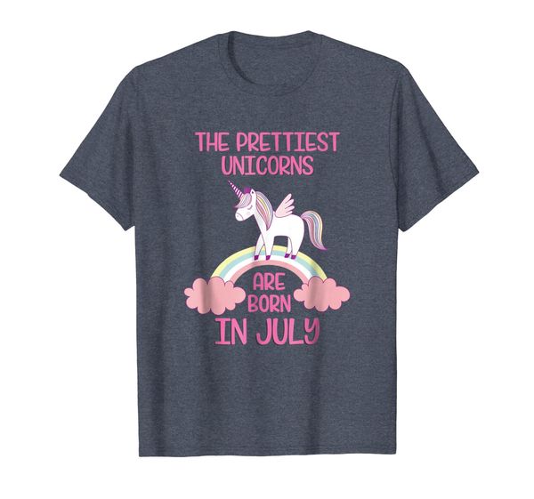the prettiest unicorns are born in july t shirt, White;black
the prettiest unicorns are born in july t shirt, White;black