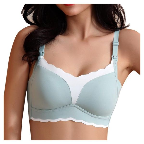 bras solid color women's tube breathable seamless smooth cute female underwear simple fashion sport feeding ladies bralette, Red;black
bras solid color women's tube breathable seamless smooth cute female underwear simple fashion sport feeding ladies bralette, Red;black