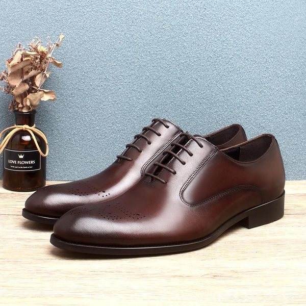 dress shoes fashion pointed toe black / coffee oxfords mens genuine leather male business
dress shoes fashion pointed toe black / coffee oxfords mens genuine leather male business