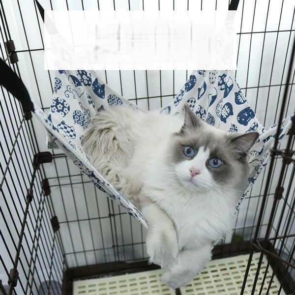 cat beds & furniture spring summer canvas hammock hanging printing adjustable pet nest swing for dogs cats products
cat beds & furniture spring summer canvas hammock hanging printing adjustable pet nest swing for dogs cats products
