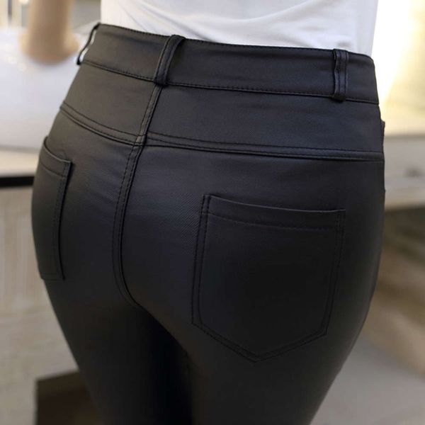 fashion waisted women's and 2020 autumn new winter high plush thickened leggings frosted imitation leather tight legged cotton pants lu, Black;white
fashion waisted women's and 2020 autumn new winter high plush thickened leggings frosted imitation leather tight legged cotton pants lu, Black;white