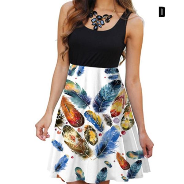 casual dresses women floral sleeveless sundress round collar summer evening party tank dress bmf88, Black;gray
casual dresses women floral sleeveless sundress round collar summer evening party tank dress bmf88, Black;gray