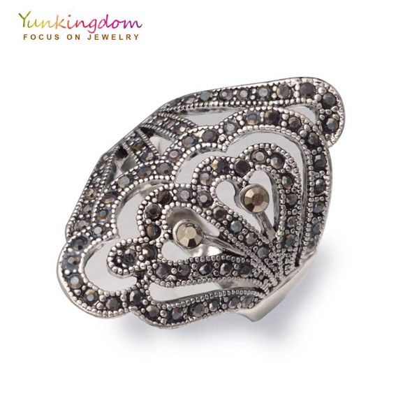 cluster rings vintage flower ethnic for women crystal rhinestone ancient white gold plated trendy jewelry gifts lpk1904, Golden;silver
cluster rings vintage flower ethnic for women crystal rhinestone ancient white gold plated trendy jewelry gifts lpk1904, Golden;silver