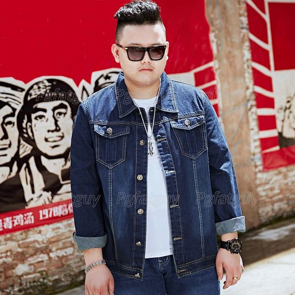 men's jackets loose casual denim jacket spring autumn simple design large asian size m-8xl big clothing for 150kg fat guy veste homme, Black;brown
men's jackets loose casual denim jacket spring autumn simple design large asian size m-8xl big clothing for 150kg fat guy veste homme, Black;brown