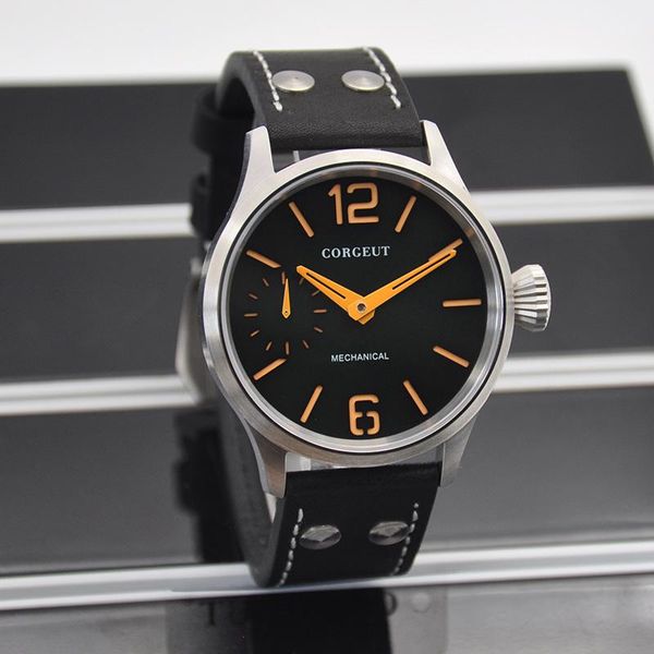 wristwatches automatic men's watch 41mm seagull military luminous waterproof leather strap 316l mechanical, Slivery;brown
wristwatches automatic men's watch 41mm seagull military luminous waterproof leather strap 316l mechanical, Slivery;brown