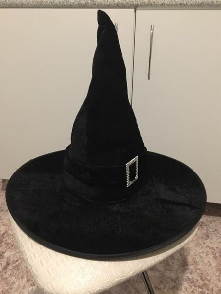 party hats hallowen fancy hat velour witch sorceress dress costume accessory black belt fashion pointed gift
party hats hallowen fancy hat velour witch sorceress dress costume accessory black belt fashion pointed gift