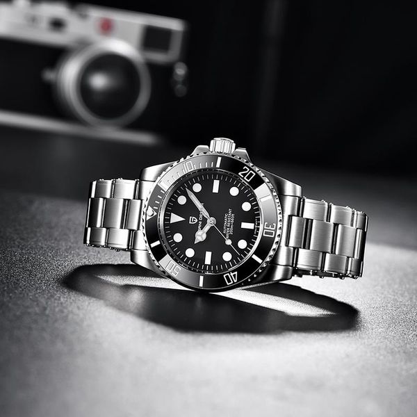 wristwatches pagani design men's watch brand sapphire glass ceramic bezel stainless steel waterproof mechanical reloj hombre, Slivery;brown
wristwatches pagani design men's watch brand sapphire glass ceramic bezel stainless steel waterproof mechanical reloj hombre, Slivery;brown