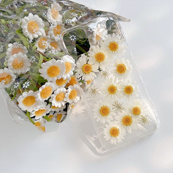 real dry flower phone cases white daisy for iphone 12 pro max 11 7 8 plus x xs xr 12mini case luxury soft clear back cover
real dry flower phone cases white daisy for iphone 12 pro max 11 7 8 plus x xs xr 12mini case luxury soft clear back cover