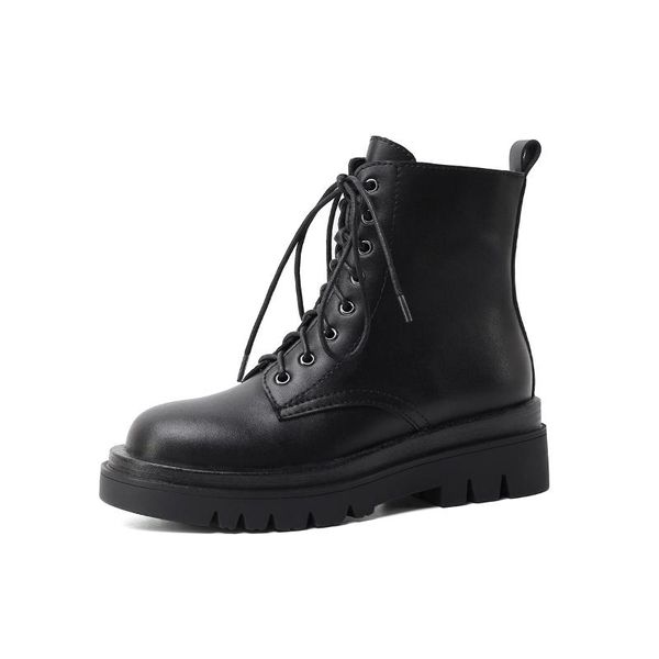 boots autumn winter women genuine leather lace-up the riding european fashion shoes, Black
boots autumn winter women genuine leather lace-up the riding european fashion shoes, Black