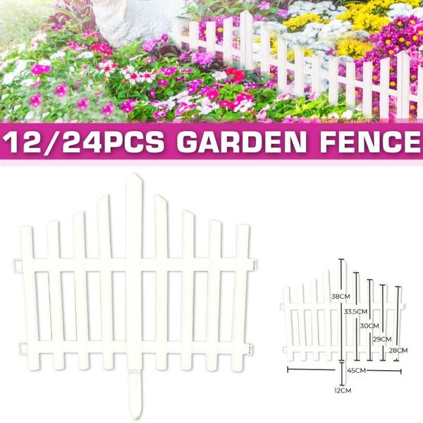 fencing, trellis & gates 12/24pcs plastic fence courtyard indoor garden kindergarten flower vegetable small christmas decoration
fencing, trellis & gates 12/24pcs plastic fence courtyard indoor garden kindergarten flower vegetable small christmas decoration