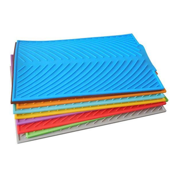 silicone drain pad drying mat pots for kitchen non-slip pans drain mats anti-scald kitchen utensils
silicone drain pad drying mat pots for kitchen non-slip pans drain mats anti-scald kitchen utensils