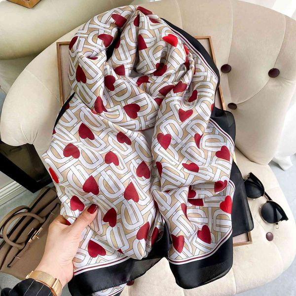 Shawl Scarf 2021 Air Conditioning Spring and Summer Extended Imitation Silk Decorative Printing Versatile Sunscreen Beach Towel, Blue;gray
Shawl Scarf 2021 Air Conditioning Spring and Summer Extended Imitation Silk Decorative Printing Versatile Sunscreen Beach Towel, Blue;gray