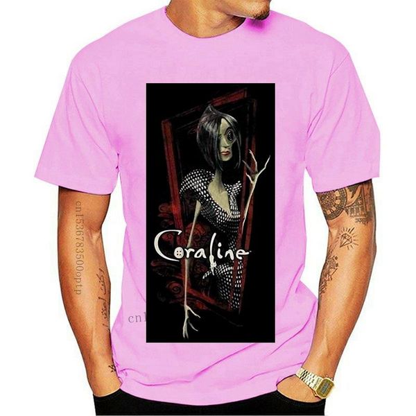 men's t-shirts juniors coraline other mother red frame black t shirt men women short-sleeved tee, White;black
men's t-shirts juniors coraline other mother red frame black t shirt men women short-sleeved tee, White;black