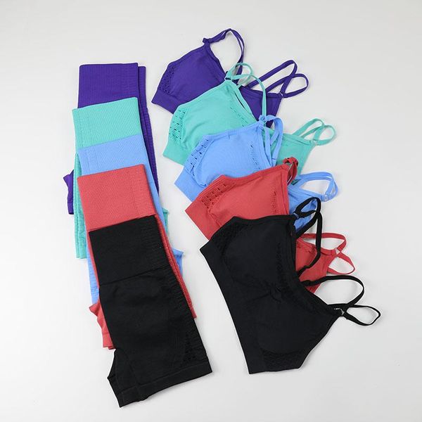 yoga outfit women fitness sport suit seamless workout shorts set padded sports bra booty female gym wear running clothes
yoga outfit women fitness sport suit seamless workout shorts set padded sports bra booty female gym wear running clothes